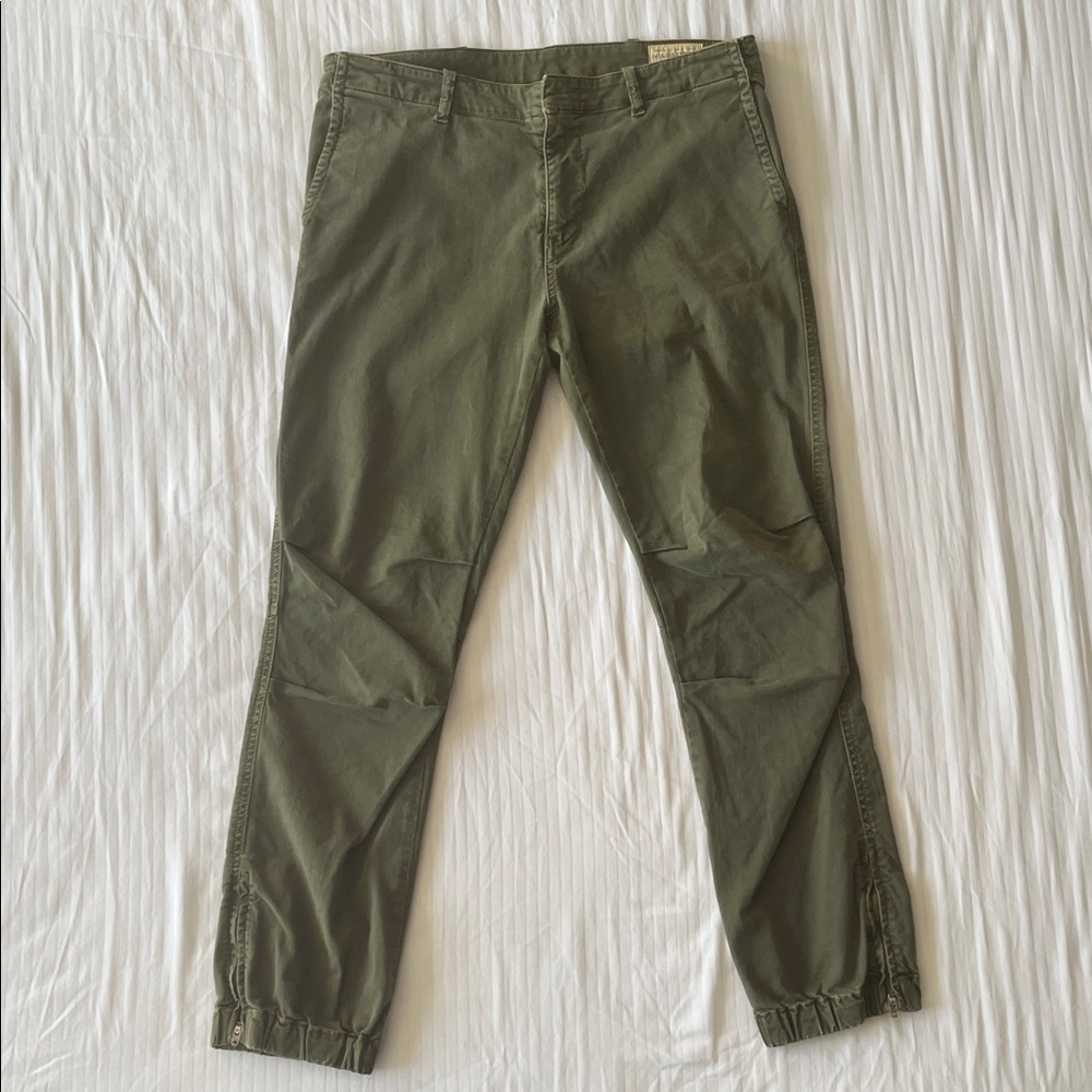 Nili Lotan Cropped Zip Ankle Pant